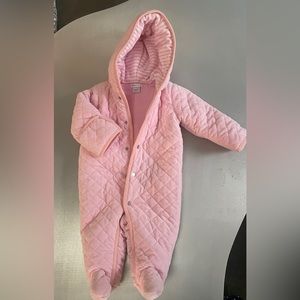 Ralph Lauren pink quilted outdoors suit 9M